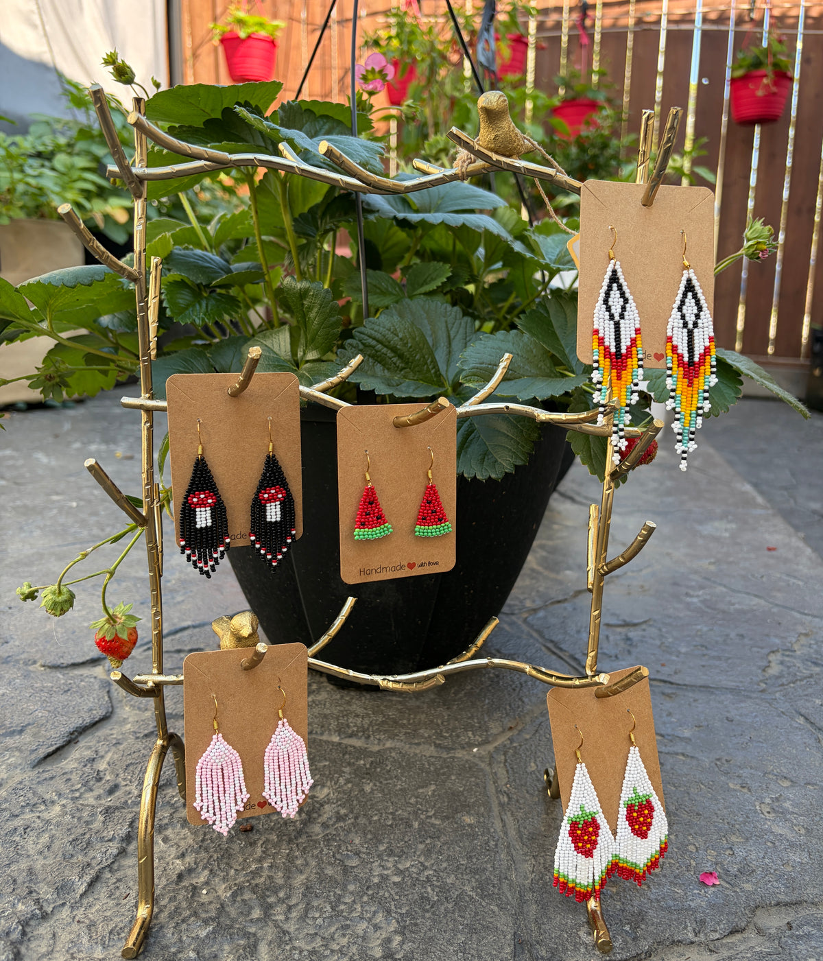 Indigenous Beaded Earrings