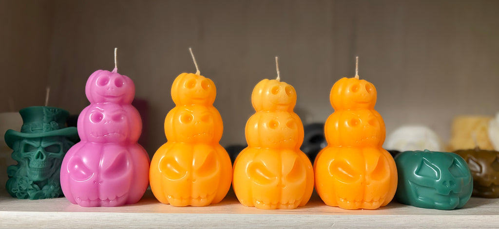 Pumpkin Pillar Candle