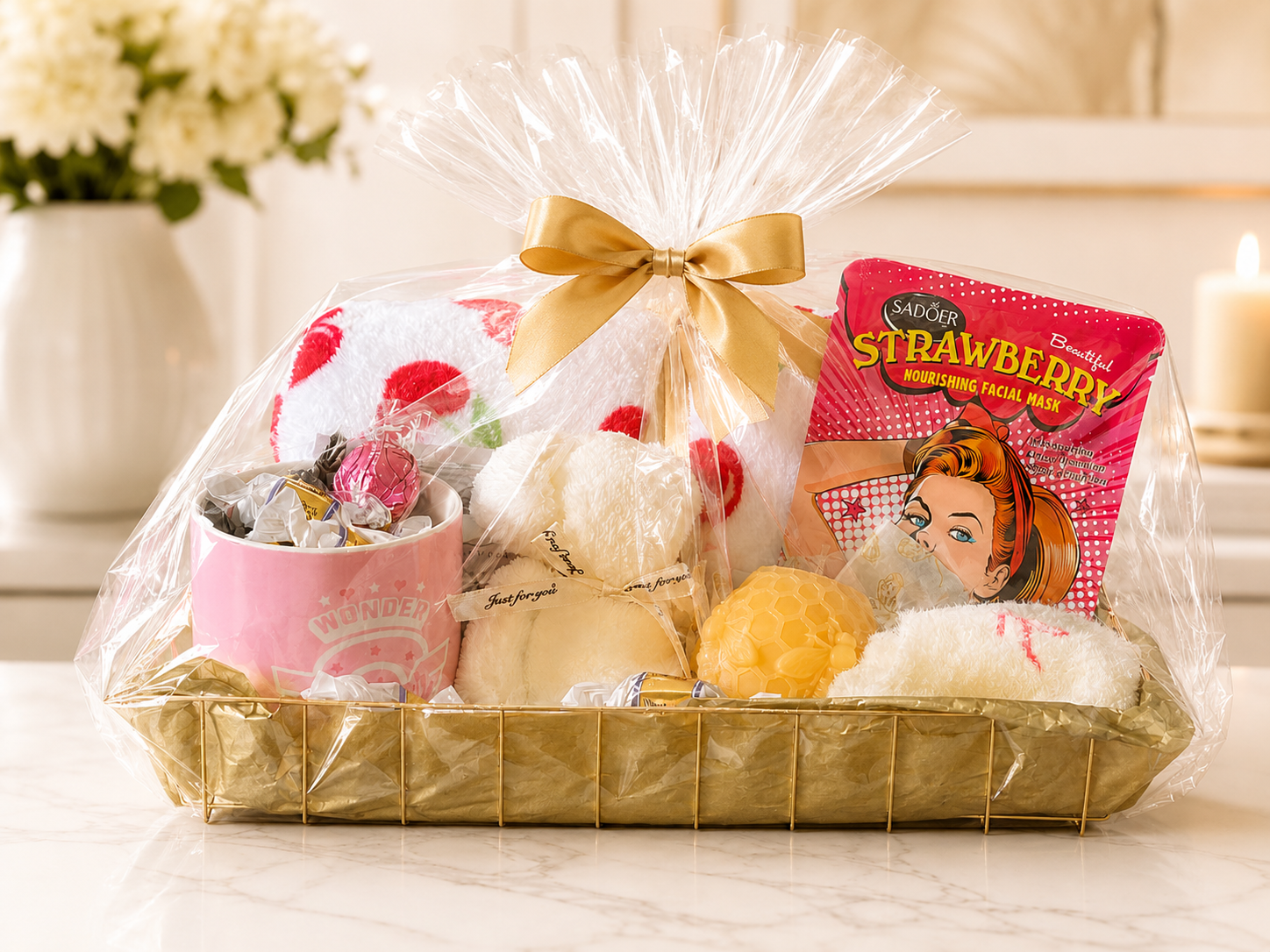 Mini-Spa Gift Basket
