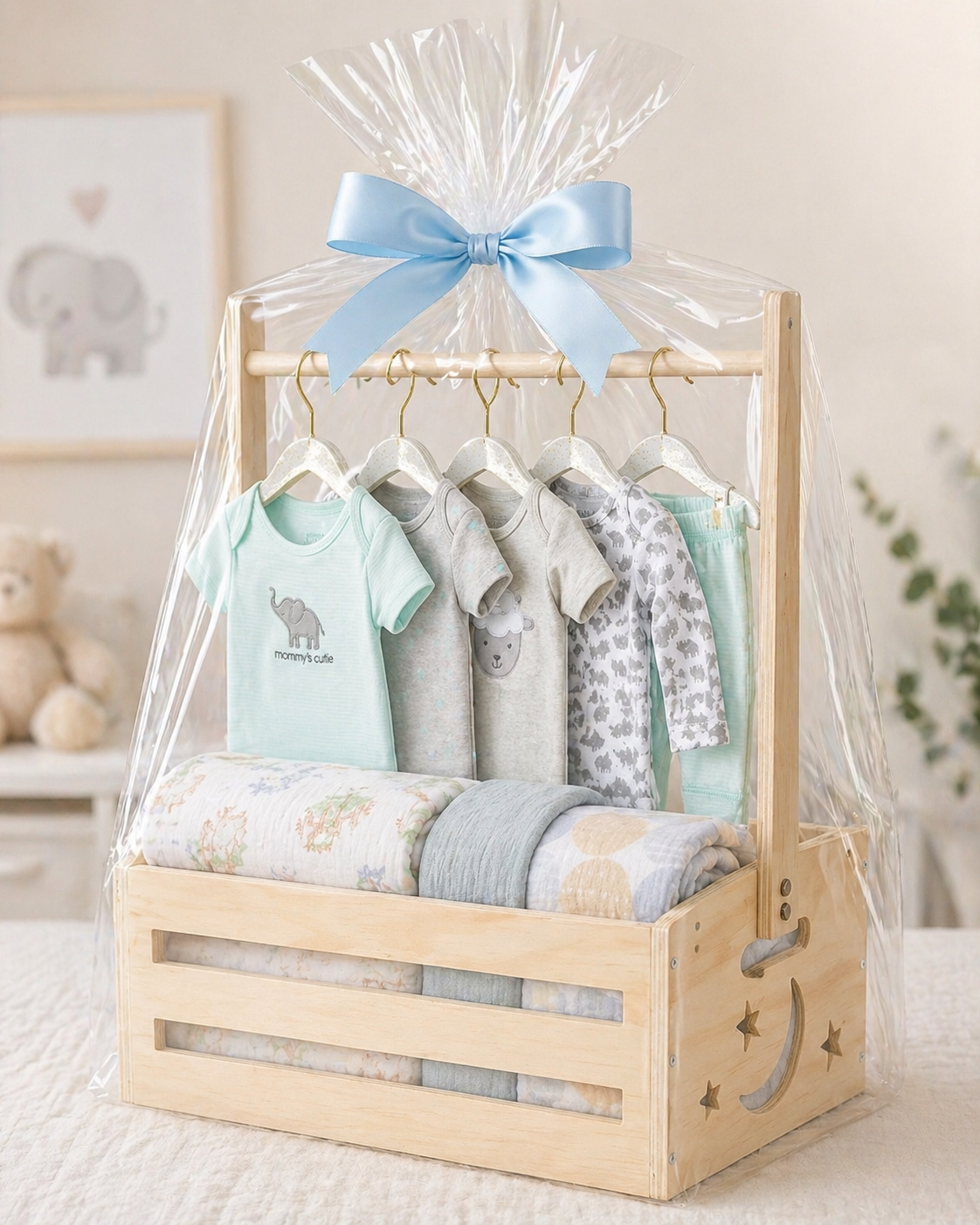 Baby boy Gift Basket