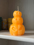 Pumpkin Pillar Candle
