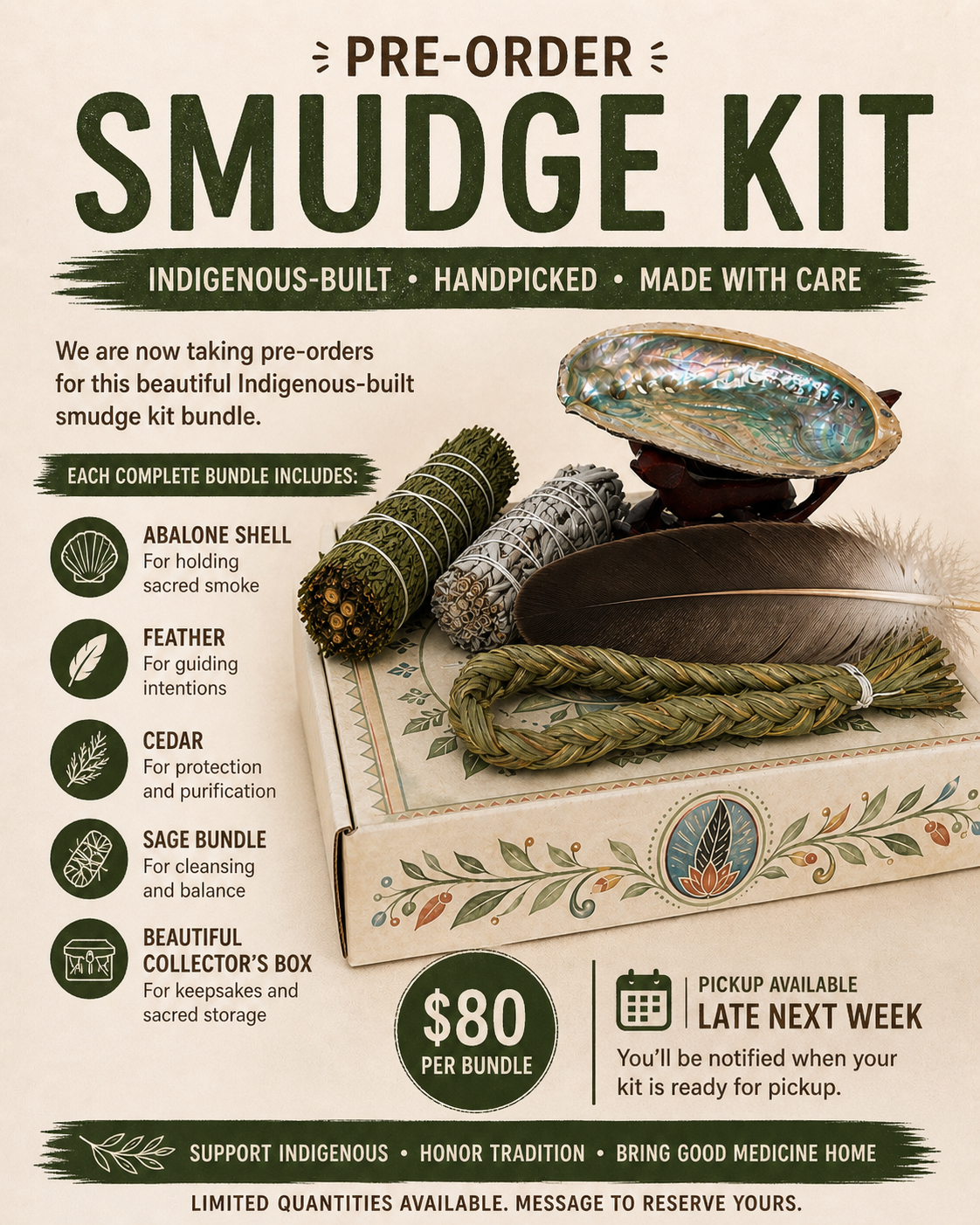 Indigenous Smudge Kit