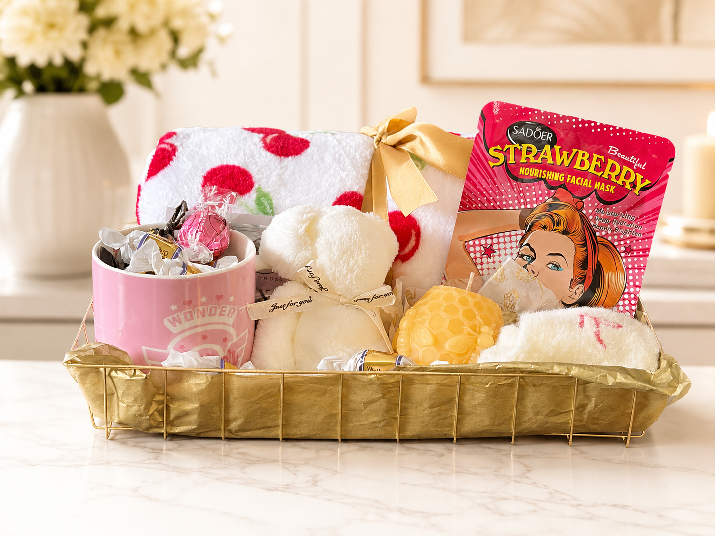 Mini-Spa Gift Basket