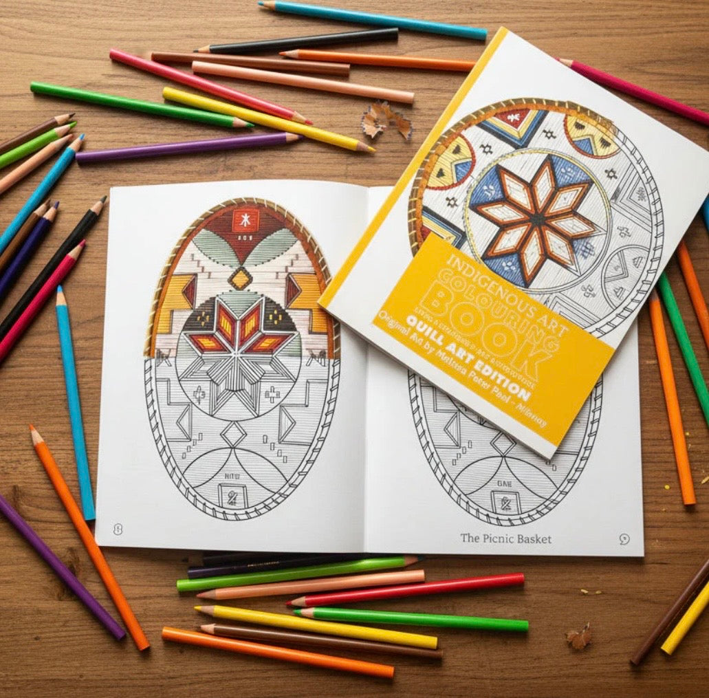 Indigenous Colouring Books