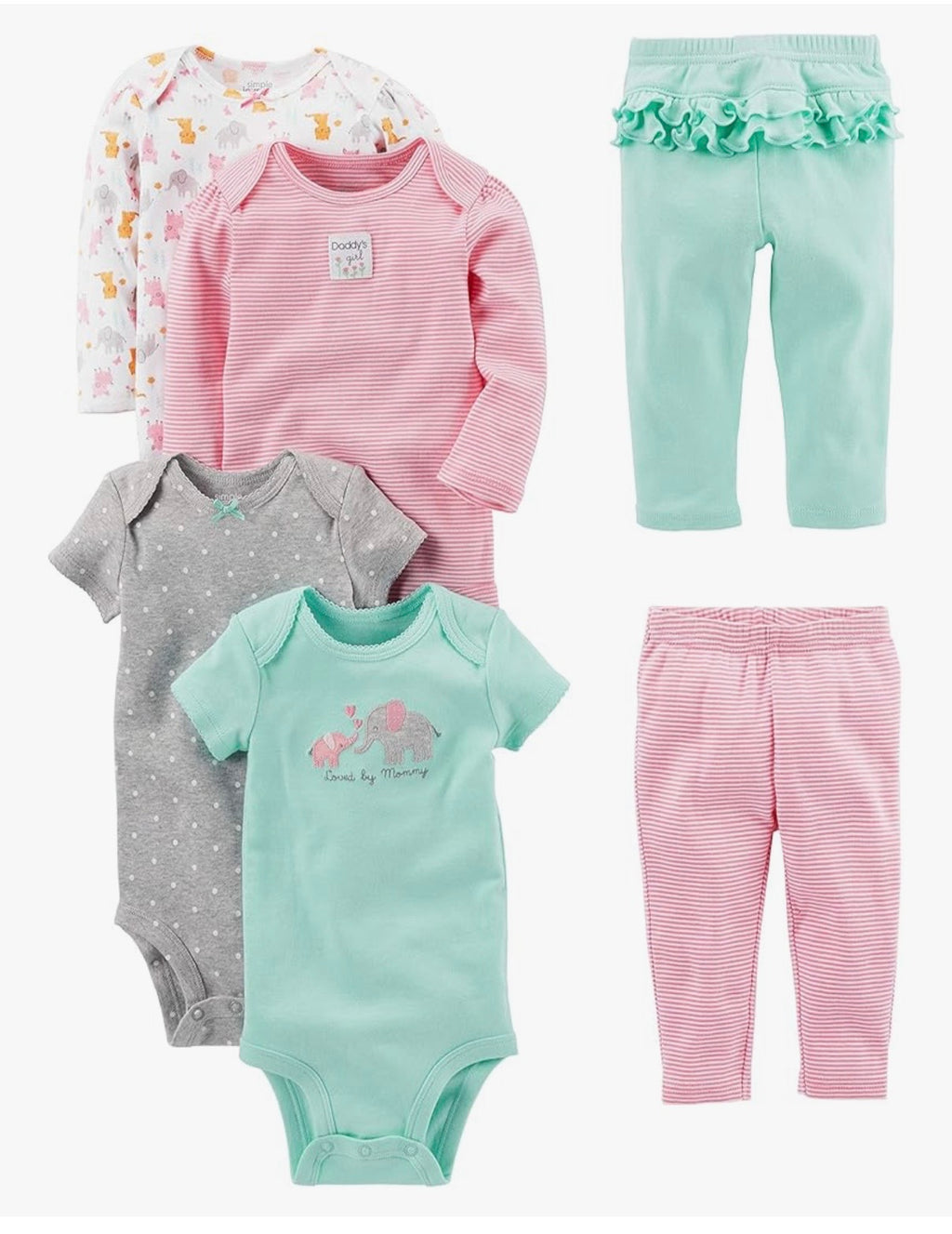 Baby Girl Gift Basket | Newborn Clothes & Blanket set