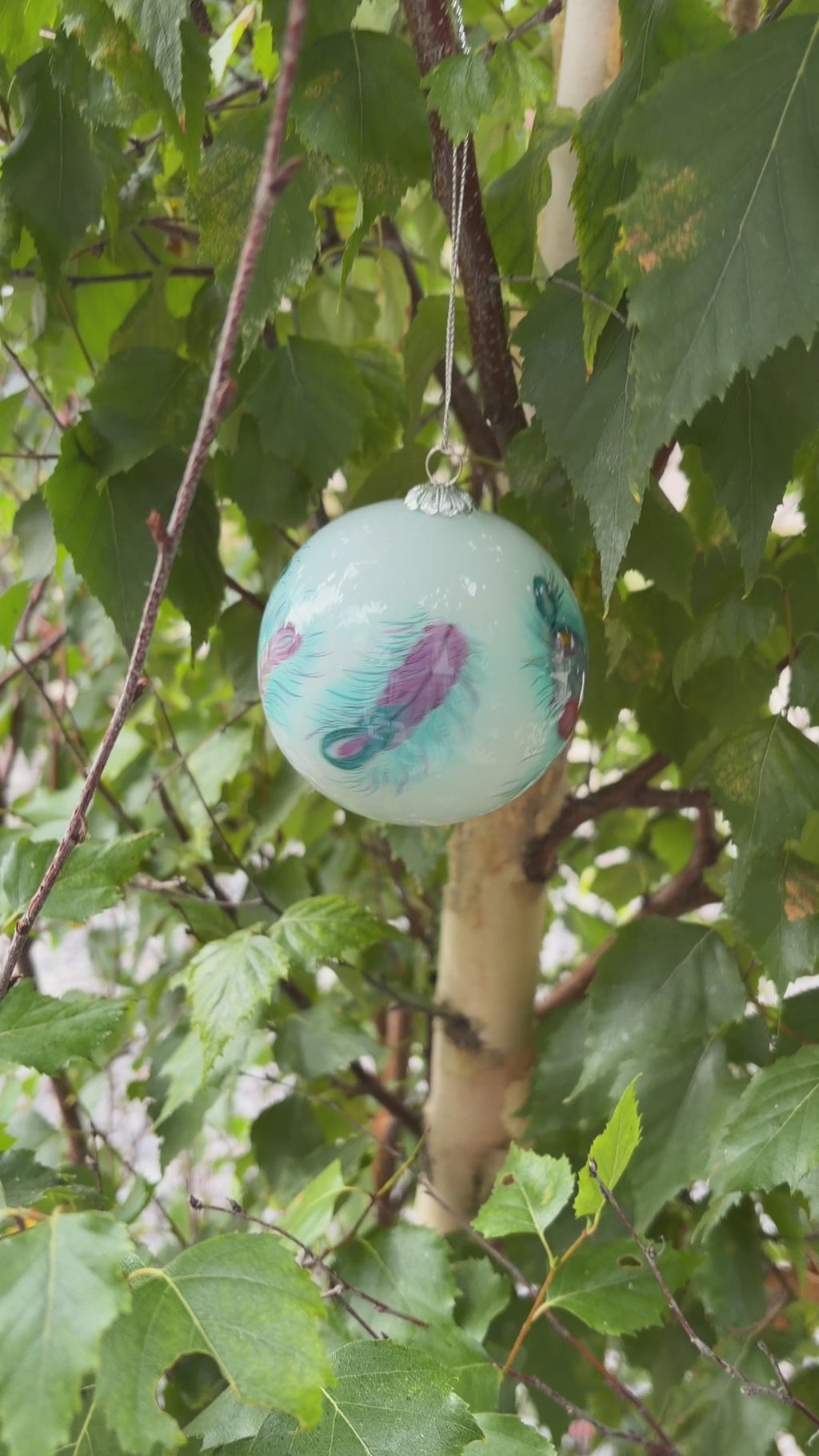 Glass Christmas Ornament