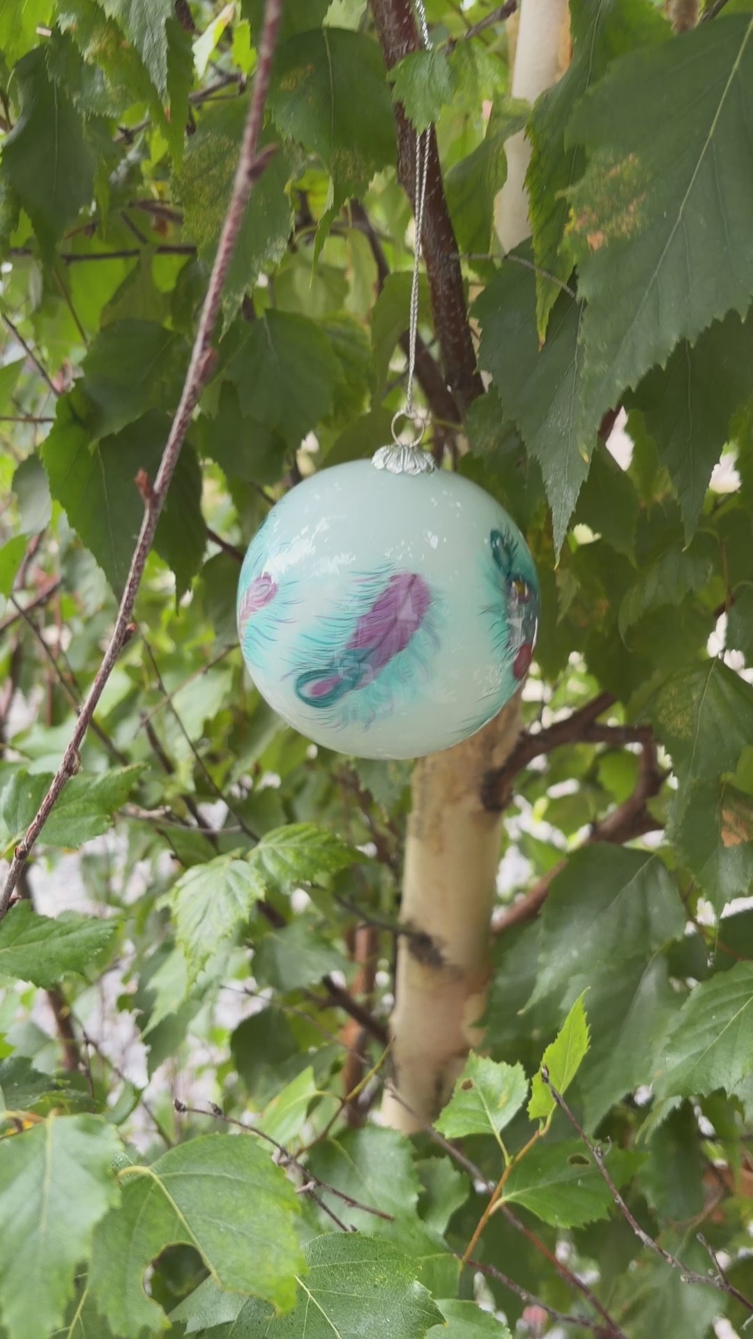 Glass Christmas Ornament
