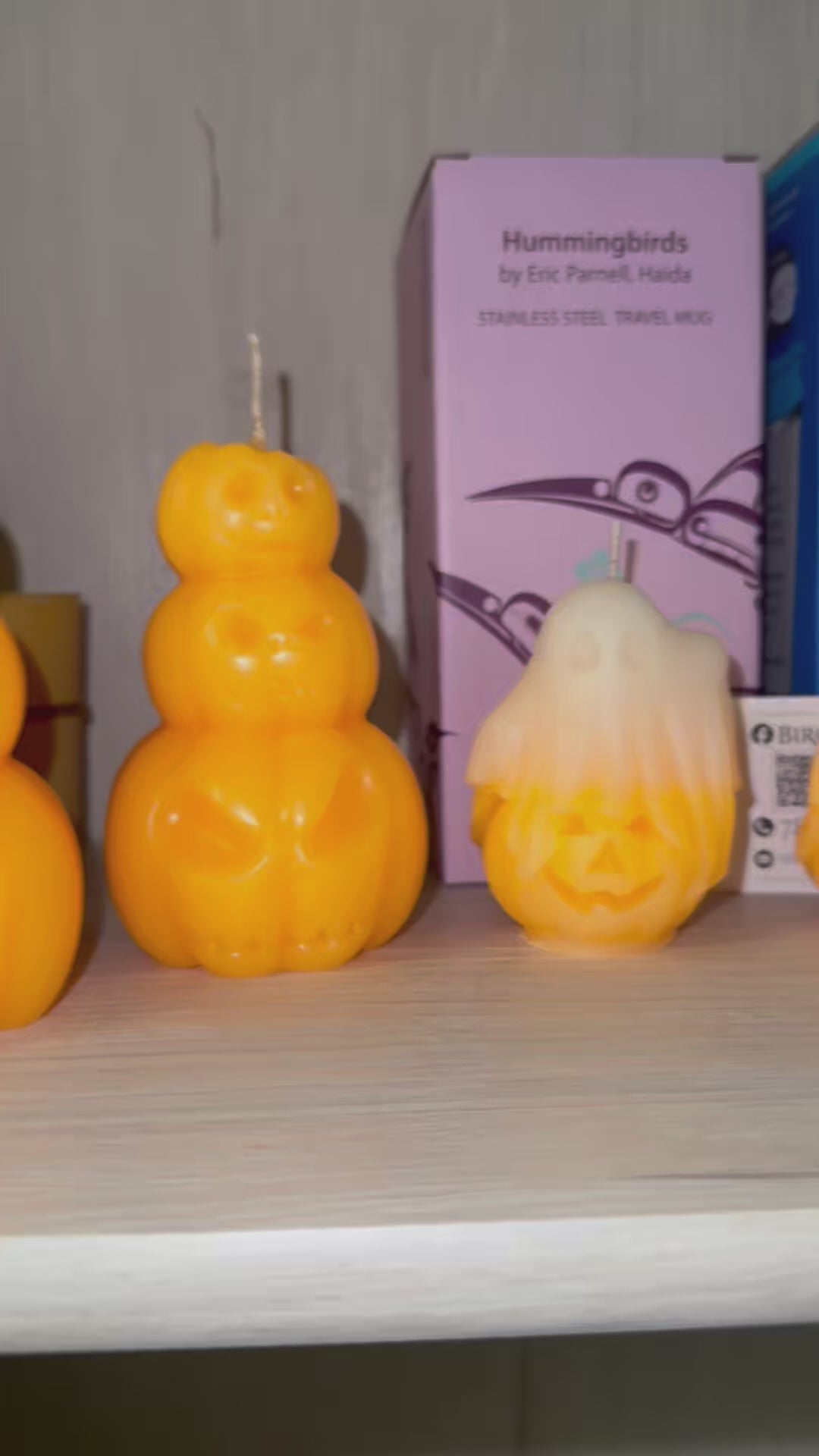 Pumpkin Pillar Candle